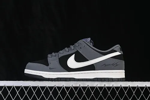 All categories Nk SB Dunk Series Nk SB Dunk Low High-end customized low-top sneakers Nike SB Dunk Low Gray White High-end customized low-top casual sneakers BW0620-136